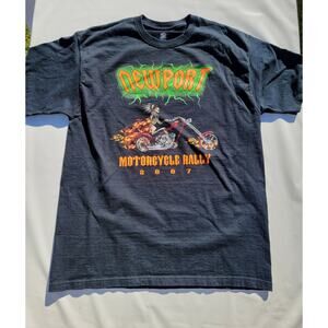 Newport Kentucky Motorcycle Rally T-Shirt 2007 Size XL